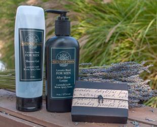 Matanzas Creek Lavender Men's Soap, Shower Gel & After Shave